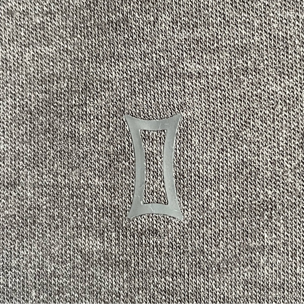 KIT AND ACE Mockneck Long Sleeve Gray Midi Dress - Picture 6 of 14